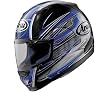 Arai Helmets Profile Full-Face Graphics Helmet , Size: 2XL, Style: Trident Blue 813385 2010