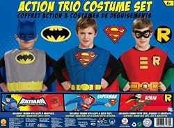 DC Comics Boys Trio Action Set Dress Up Trunk