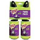 Scotch-Brite Pet Hair Roller, 2-Count, 56 Sheets