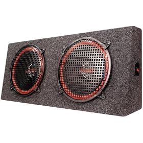 Pyramid PP12 Dual 12-Inch 360 Watt 4Way Stereo Hatchback Speaker System