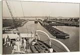 Review Media Storehouse  / LOCK ON KIEL CANAL - 16 Inch Canvas Print (40 cm) by Mary Evans