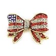Red, White and Blue Pin by Margot Townsend