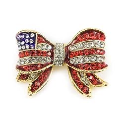 Red, White and Blue Pin by Margot Townsend