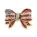 Red, White and Blue Pin by Margot Townsend