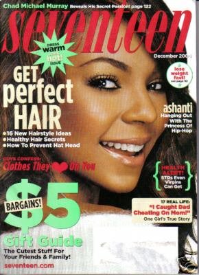 Seventeen Magazine, December 2004, Ashanti Cover