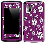 Hibiscus Design Decal Protective Skin Sticker for LG VU