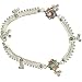 Silver Ankle Bracelet Fine Body Jewelry For Women 50 gms. 10  (sanklts046)
