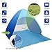 Monobeach TM Portable Outdoors Quick Cabana Beach Tent Automatic Pop Up Sun Shelter