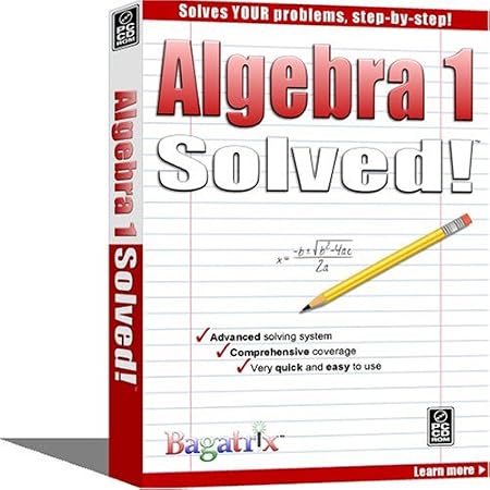 Algebra 1 Solved!