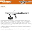 IWATA High Performance HP-BC PLUS AIRBRUSH w/FREE HOSE