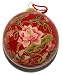 Ornament, Red with Bouquet - CO111