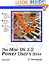 The Mac OS X.2 Power User's Book