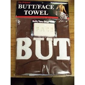Butt Face Towel and Soap Set Great Gag Gift