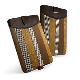 Tuff-Luv Marrakesh Pull-Tab Case Cover for Apple MacBook Air (13" Screen) - "Souk" (Brown)