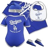 Majestic L.A. Dodgers Newborn Rookie of the Year 5 Piece Gift Pack
