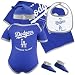 Majestic L.A. Dodgers Newborn Rookie of the Year 5 Piece Gift Pack