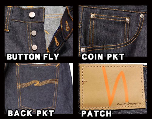 NUDIE JEANS　ヌーディージーンズ　AVERAGE JOE　アベレージジョー　28161-1041-489　メンズ　DRY HEAVY