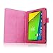 Infiland NeuTab N7 Pro 7'' / NeuTab N7S Pro 7'' case, Folio PU Leather Slim Stand Case Cover for NeuTab N7 Pro 7 / NeuTab N7S Pro 7 inch Quad Core Google Android Tablet, Magenta