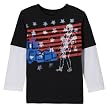 Infant Boys' Utility&reg; Lil Rebel Long-sleeve 2fer Tee - Black