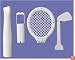 Nintendo Wii Sports Pack- Tennis Racket, Baseball Bat, Golf Club