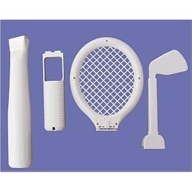 Nintendo Wii Sports Pack- Tennis Racket, Baseball Bat, Golf Club