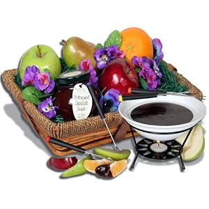 Fruit and Chocolate Dipping Delight&trade; by GourmetGiftBaskets.com