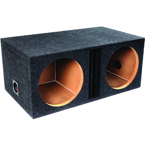 Atrend E10Dv B Box Series 10-Inch Dual Vented Enclosure with Divided Chambers