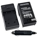 Nikon EN-EL10 AC / DC Replacement Battery Charger Set for Nikon CoolPix S200 / S210 / S220 / S230 / S3000 / S4000 / S500 / S510 / S520 / S570 / S60 / S600 / S660 / S700 Digital SLR Camera