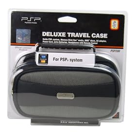 PSP Deluxe Travel Case - Gray by A.L.S.