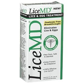 LiceMD Lice & Egg Treatment, 4-Ounce Bottle