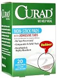 Curad Telfa Non-Stick Pads with Adhesive 2 x 3 20 ea