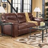 Burgundy Upholstered Queen Sofa Sleeper