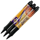 NBA Los Angeles Lakers Sof Grip 3-Pack Pen Set