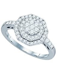 0.62CTW DIAMOND INVISIBLE RING