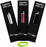 High Quality 3 Capacitive Styluses for Apple iPad 16GB, 32GB, 64GB WiFi + 3G, iPad 2, iPhone, iPod, Motorola Xoom, Samsung Galaxy, Kindle Fire, Kindle Touchboo