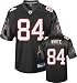 Roddy White Jersey: Reebok 2009 Black Replica #84 Atlanta Falcons Jersey - XX-Large