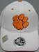 Clemson Tigers Elite White One Fit Hat