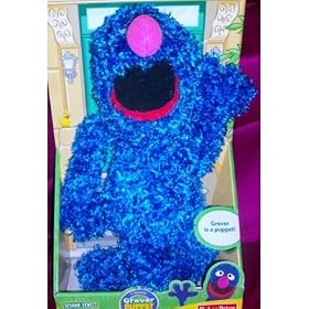 Grover 18 Full Body Hand Puppet Doll Sesame Street by Sesame Street