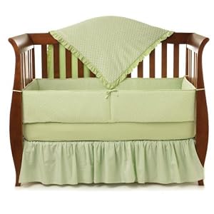 American Baby Company 4 Piece Minky Dot