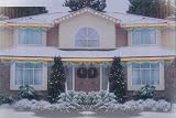 Set of 150 Multi Color Swag Style Christmas Lights 11' Green Wire #ES76-899