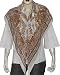 Summer Fashion Dress Accessory Scarfs for Girls Painted Silk Square 44 x 44 inches (sqsrf083)