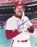 Del Unser Philadelphia Phillies Autographed 8x10 Photograph