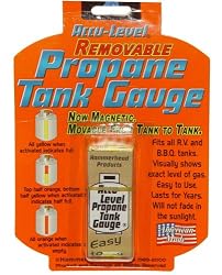 Removable Accu-Level Propane Tank Gauge with Magnetic back