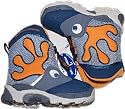Childs Blue and Orange Waterproof Moose Snow Boots