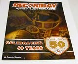 Kansas City Chiefs - Red Friday Magazine - Celebrating 50 Years (1960-2009) - September 18, 2009