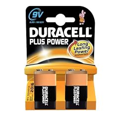 Duracell DUR019287 Plus Power 9V Batterien (2er Pack)