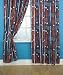 Kitchen & Housewares : CharacterWorld Disney Cars Stripe Hornet & Mcqueen 72" Curtains Including Tie backs