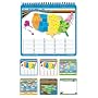 Board Dudes Wire Bound Dry Erase Activity Book - Geography (11220UA-4)
