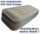 Luftbett Supreme elektr. Pumpe phthalatfrei 203x90x46cm 13270