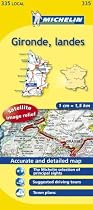 Gironde, Landes (Michelin Local Maps)